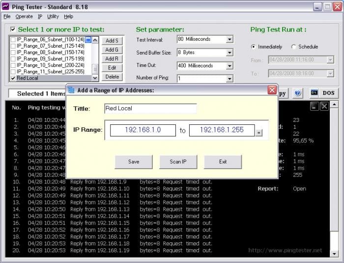 Ping Test Easy Free Download